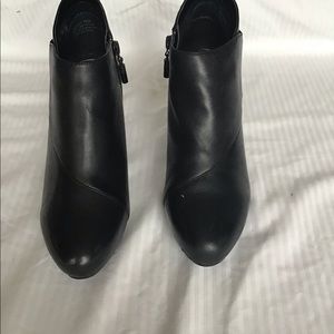 Womens size 10 black booties by Me Too Shoes 3:5 inch heel.  Never been worn